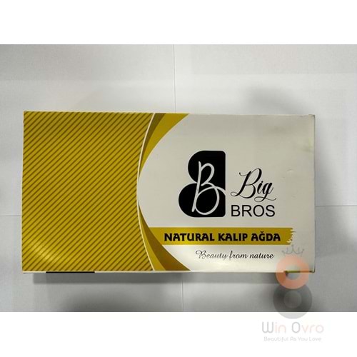 Big Bros Natural Kalıp Ağda 400 gr. Sarı