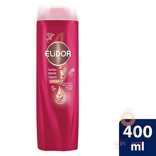 Elidor Brezilya Keratin Terapisi Saç Bakım Şampuanı 400 ml