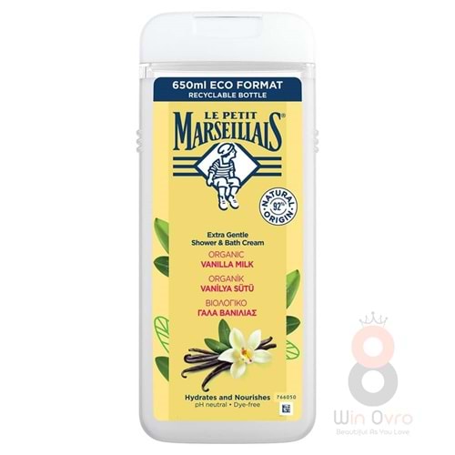 Le Petit Marseillais Vanilya Sütü Duş Jeli 650 Ml