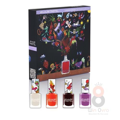 Pastel Muse X Mehmet Sinan Kuran Oje Seti 4 x 13 ml