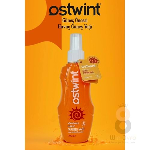 Ostwint Güneş Öncesi Havuç Güneş Yağı 200 ml