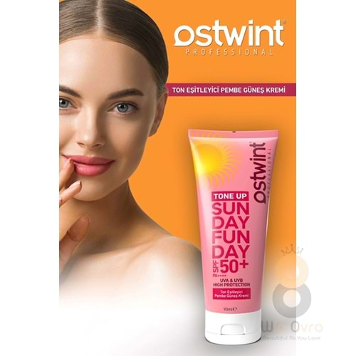 Ostwint Ton Eşitleyici Pembe Güneş Kremi 50 ml