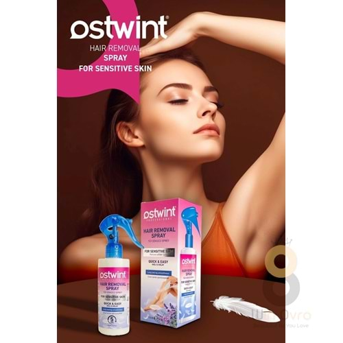 Ostwint Hassas Ciltler için Tüy Dökücü Sprey 150 ml Kadın