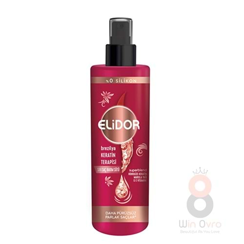 Elidor Brezilya Keratin Terapisi Sıvı Saç Bakım Sütü 200 ml