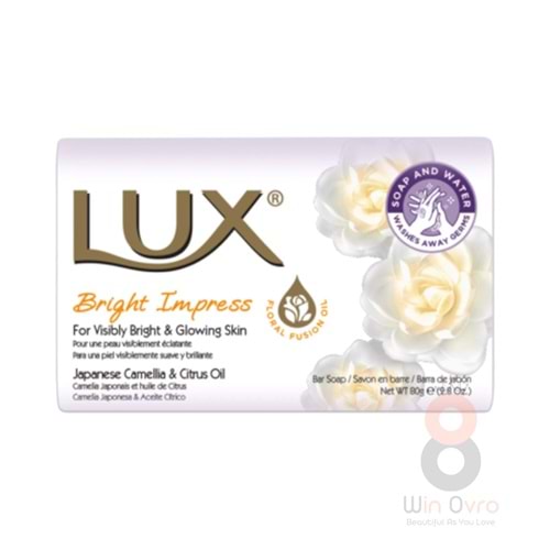 Lux Kalıp Sabun 80g Bright Impress Japon Kamelyası ve Narenciye Yağı