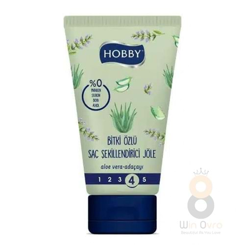 Hobby Bitki Özlü Aloe Vera Adaçayı Özlü Saç Şekillendirici Jöle 150 Ml