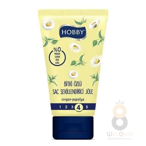 Hobby Bitki Özlü Isırgan Papatya Özlü Saç Şekillendirici Jöle 150 Ml