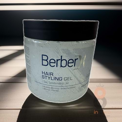 BerberX Hair Styling Gel Saç Şekillendirici Ekstra Sert Jöle 500 g.
