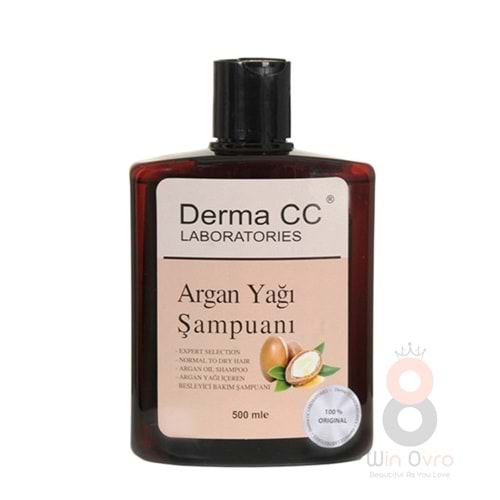 Derma CC Laboratories Şampuan 500 Ml Argan Yağı