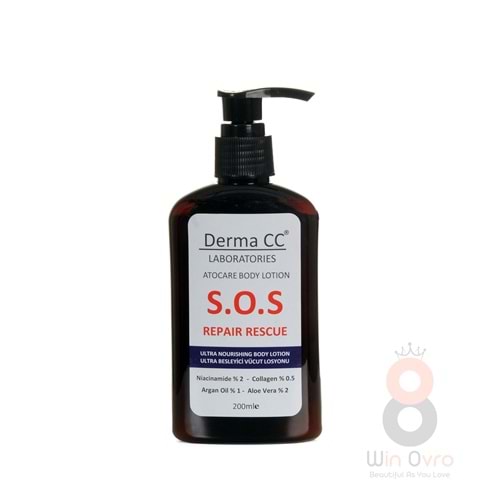 Derma CC Laboratories S.O.S Ultra Besleyici Vücut Losyonu 200 ml