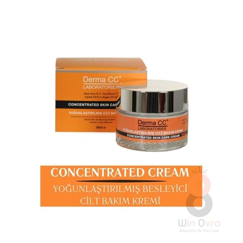 Derma CC Laboratories Concentrated Skin Care Cream - Yoğunlaştırılmış Cilt Bakım Kremi 50 Ml