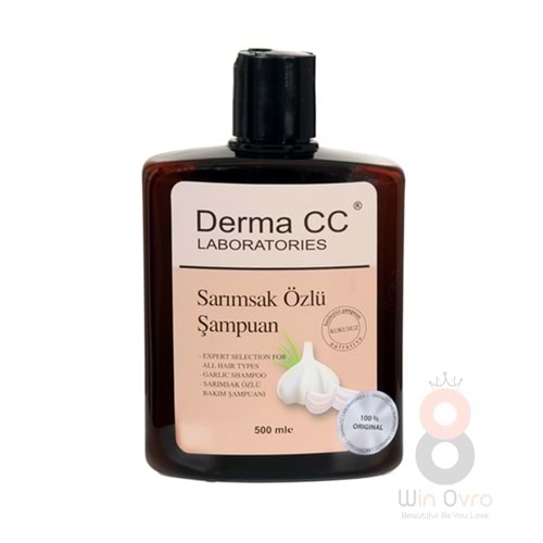 Derma CC Laboratories Sarımsak Özlü Saç Güçlendirici Bakım Şampuanı 500 Ml