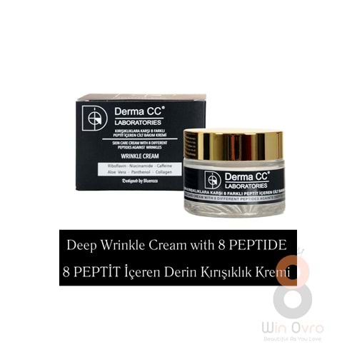 Derma CC Laboratories Kırışıklıklara Karşı 8 Farklı Peptit Içeren Cilt Bakım Ve Onarım Kremi 50 ml