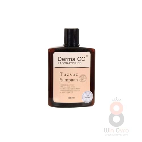 Derma CC Laboratories Tuzsuz Şampuan 500 Ml
