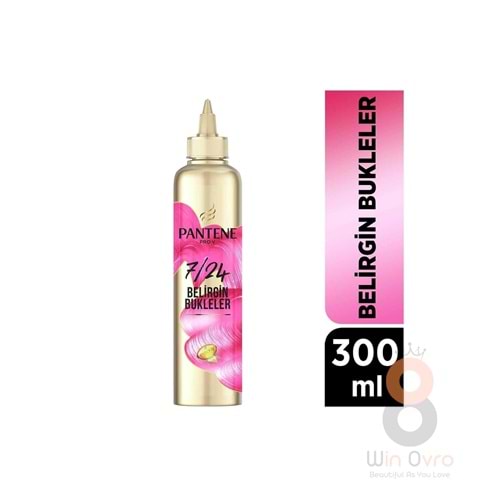 Pantene 7/24 Saç Bakım Kremi Anında Bukle Şekillendirici 300 ml