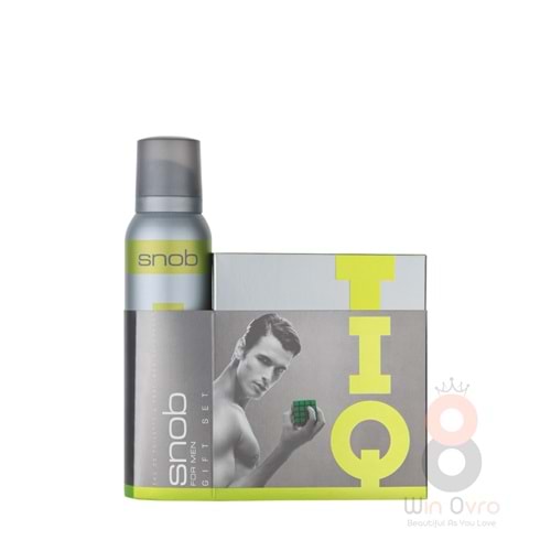 Snob IQ Edt + Perfumed Deodorant - Hediye Seti 100 ml EDT Parfüm150 ml Deodorant