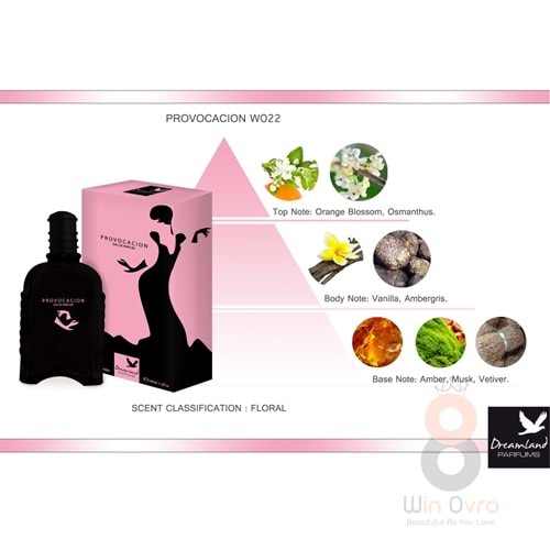 Dreamland Parfums Life Style Milano - Provocacion - EDP Parfüm 100 ml.