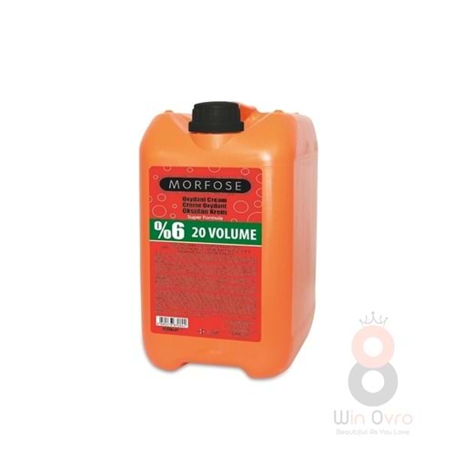 Morfose 20 Volume % 6 Oksidan Krem 4000 ml.
