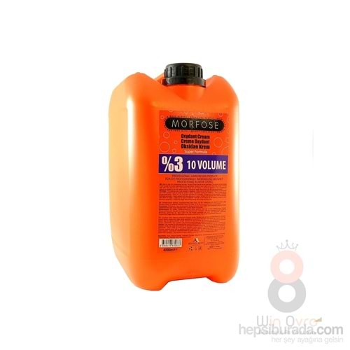 Morfose 10 Volume % 3 Oksidan Krem 4000 ml.