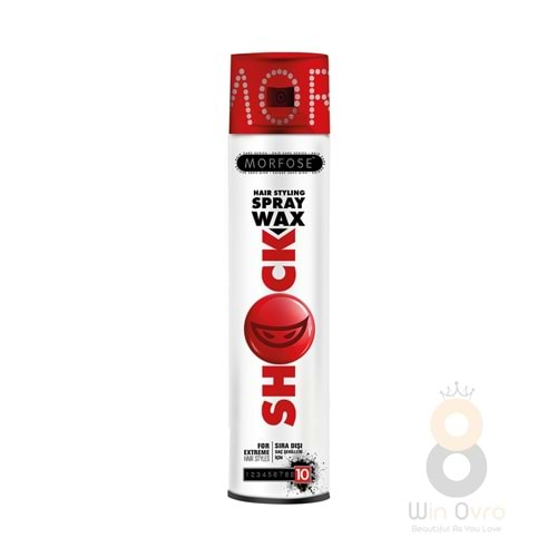 Morfose Shock Wax Saç Spreyi Sıradışı Şekillendirme 300 ml.