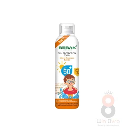 Bebak Çocuk Güneş Koruyucu Köpük 150ml