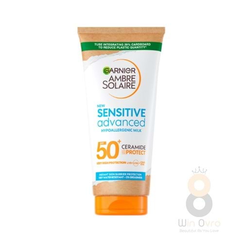 Garnier Ambre Solaire Sensitive Advanced Milk SPF 50+ 175 ml