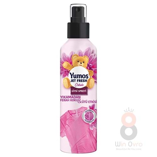 Yumoş Jet Fresh Giysi Spreyi Orkide 200 ml.