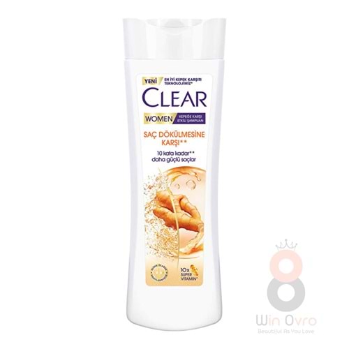 Clear Şampuan Saç Dökülmesine Karşı Zencefil Özü 350 ml