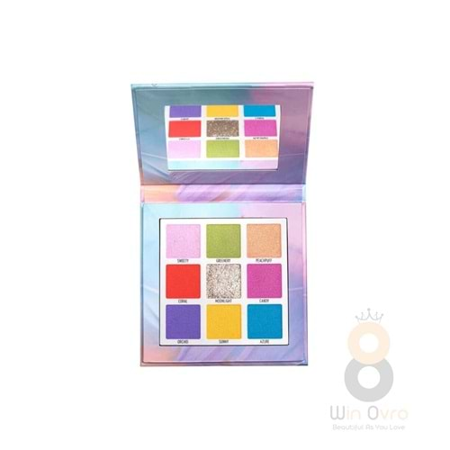 Golden Rose Miss Beauty Eyeshadow Palette - 01 Colorpop - Far Paleti