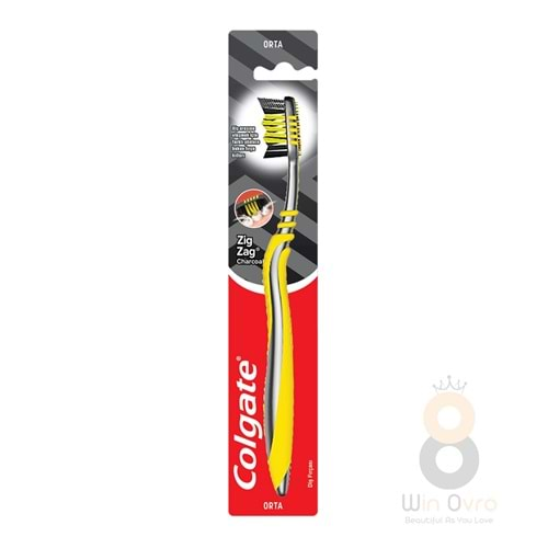 Colgate Diş Fırça Zig Zag Charcoal