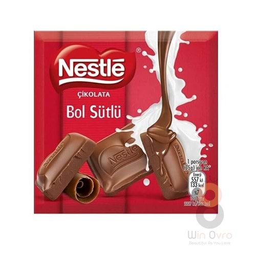 Nestle Çikolata Classic Bol Sütlü 60 Gr