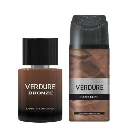 Verdure Bronze Erkek Parfüm Seti 100 Ml + Deodorant 150 ml