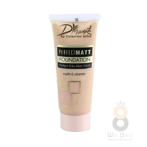 Catherine Arley Dinamik Perfect Matt Fondöten 50 ml 01