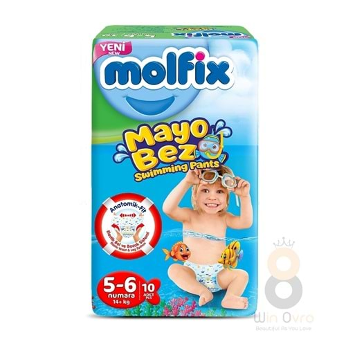 Molfix Mayo Bez 5-6 Beden 14+ Kg 10 Adet