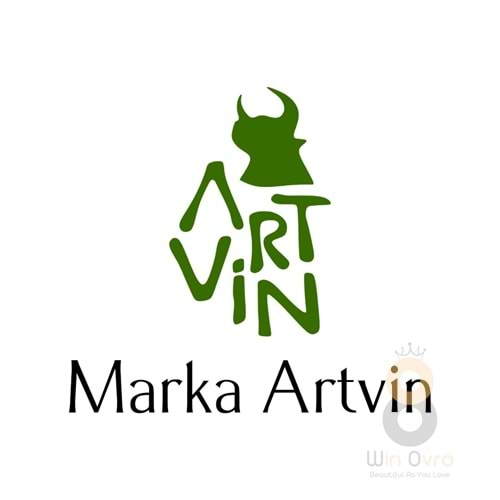 Artvin Logo Baskılı Polo Yaka Geniş Kalıp Lacivert Tişört S Beden