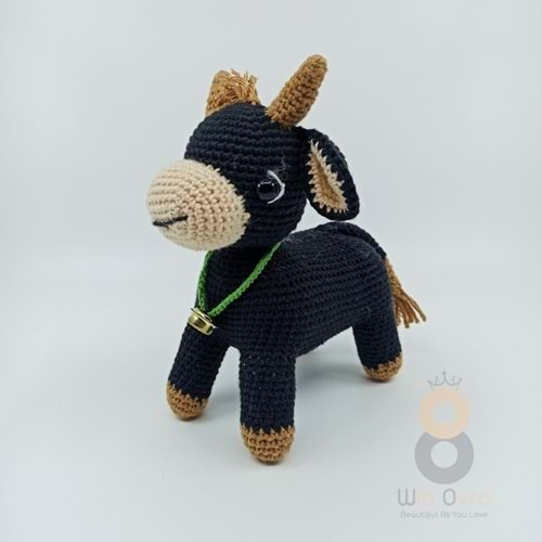 Artvin Amigurumi Organik Örgü Oyuncak Boğa