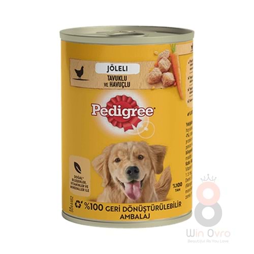 Pedigree Tavuklu ve Havuçlu Konserve Yaş Mama 400 G