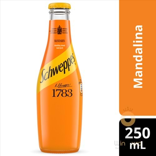 Schweppes Mandalina Aromalı Gazlı İçecek Cam 250 ml.