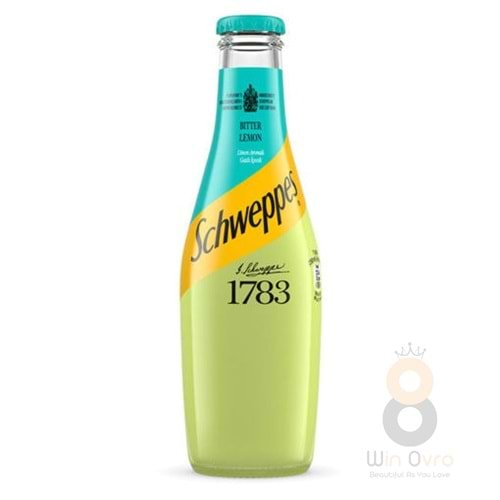 Schweppes Bitter Limon Aromalı Gazlı İçecek 250 ml.