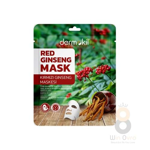 Dermokil Red Ginseng Mask Kırmızı Ginseng Maskesi 20 gr.