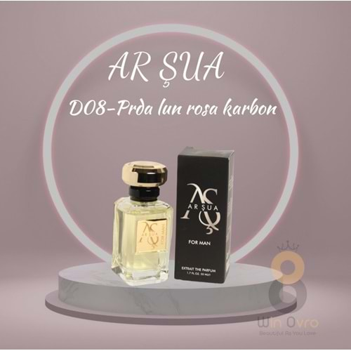 Ar Şua D-08 Extrait De Parfüm Erkek Parfüm 50 ml. - Prada Luna Rossa Carbon