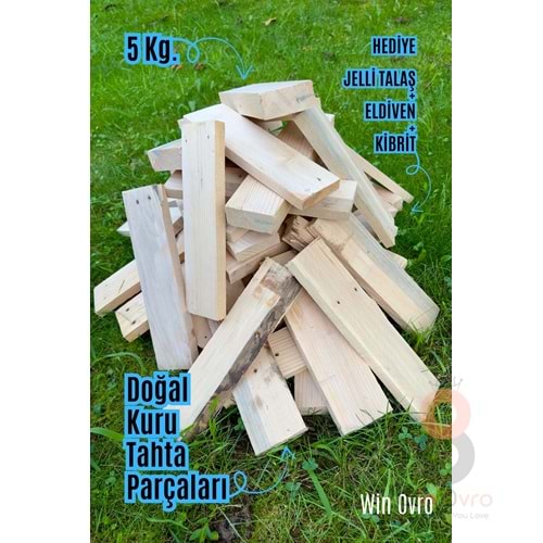 Win Ovro Yakacak Kuru Tahta Odun 5 Kg. Soba Semaver Şömine Mangal Kamp Doğa da Kullanmaya Uygun