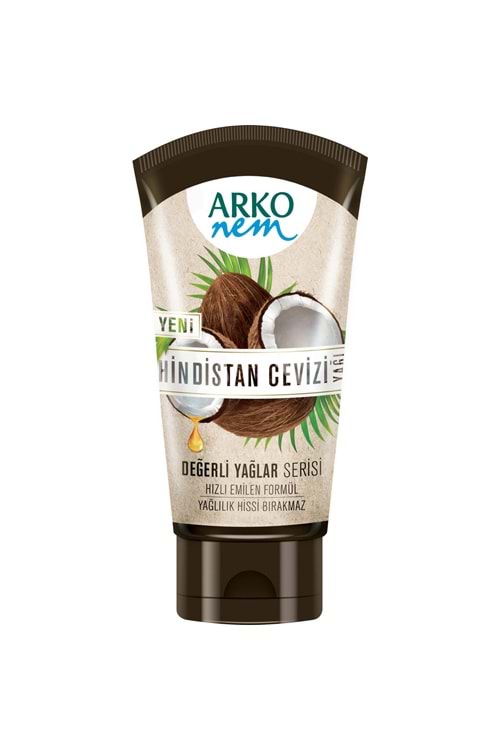 Arko Nem Değerli Yağlar Hindistan Cevizi Yağı Krem 60 ml.