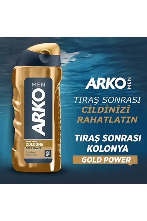 Arko Men Gold Power Tıraş Kolonyası 200 ml