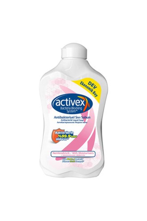 Activex Antibakteriyel Sıvı Sabun Nemlendiricili 1.5 L