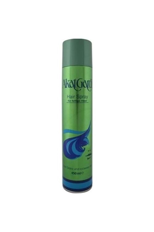 Akat Gardi Saç Spreyi Yeşil 450 Ml