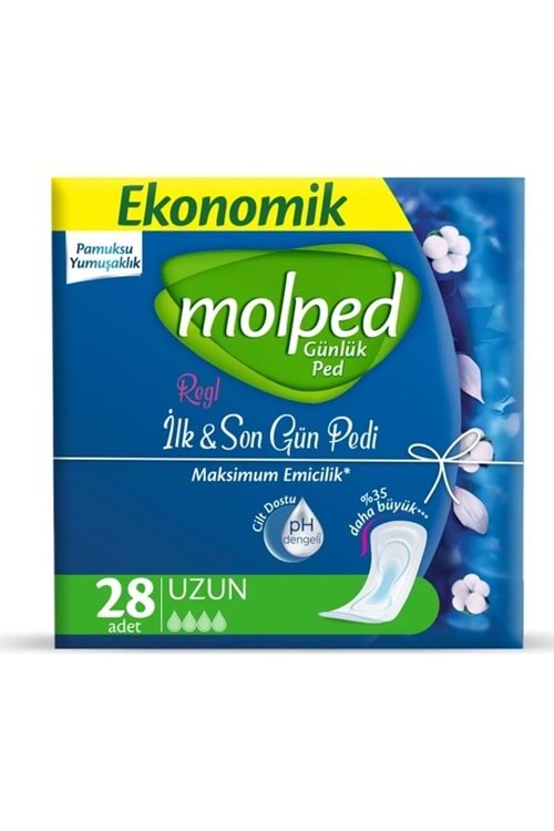 Molped İlk & Son Gün Günlük Ped 28'Li