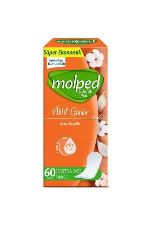 Molped Aktif Günler Günlük Ped 60'lı