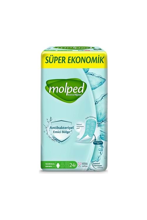 Molped Antıbakterıyel 24 lu Normal