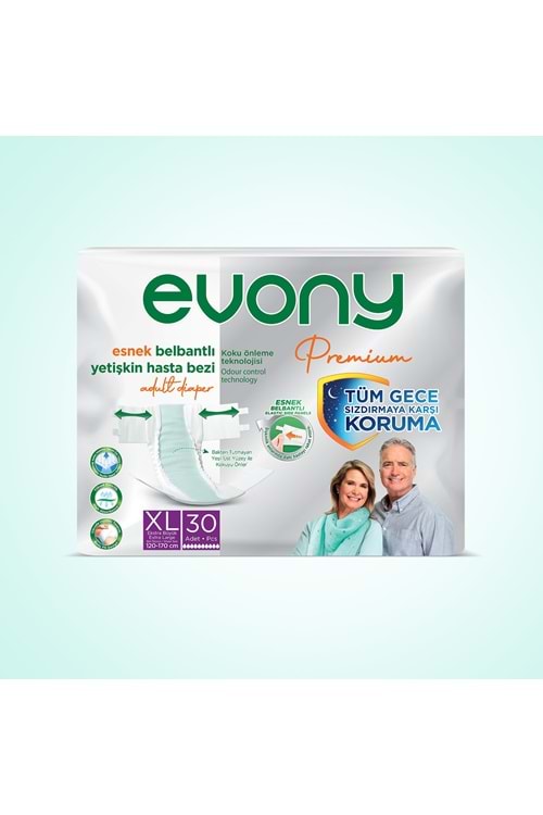 Evony Premium Yetişkin Bezi X-Large 30 Adet